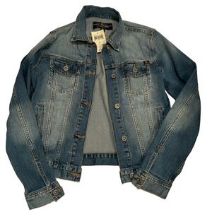NWT LUCKY BRAND denim jean jacket small S